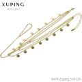 Xuping Jewelry gold anklet designs, anklets for women